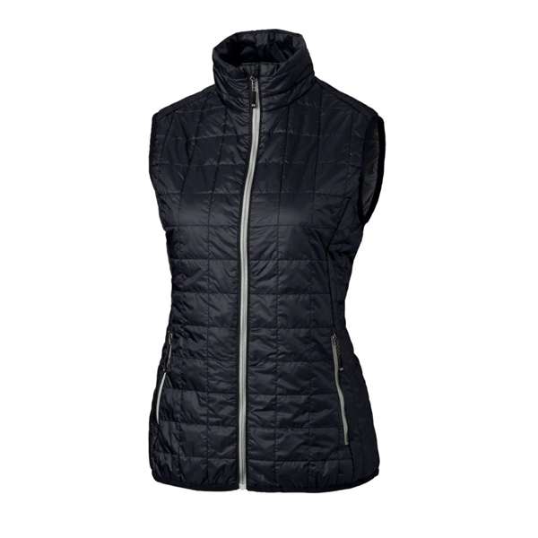 Women's puffer vest with insulation, wind and water resistance, pockets, and... from ASI 47965 Cutter & Buck