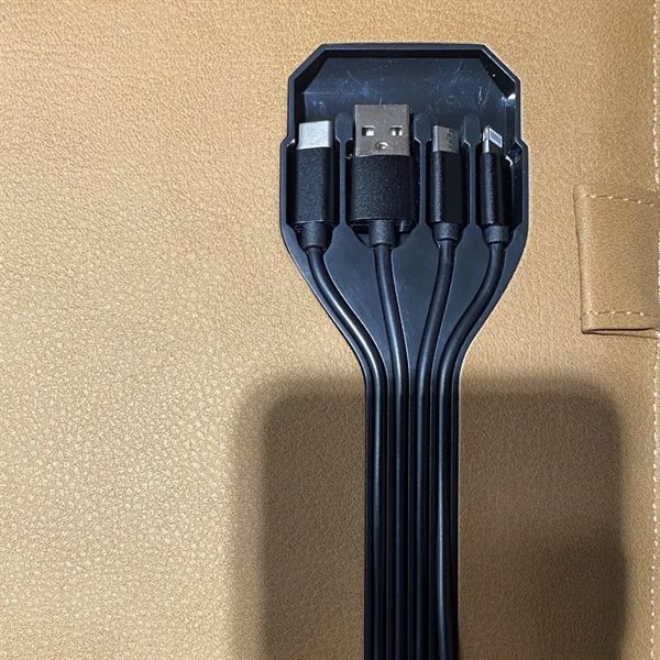 Padfolio with build-in power bank and cables to charge your mobile... from ASI 90154 Sunjoy Group Inc