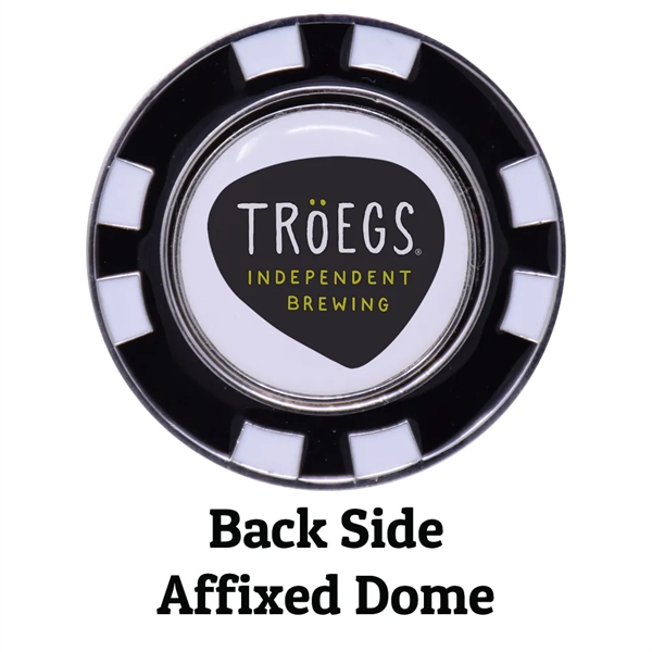 Solid metal poker chip magnetic ball marker available in several colors.... from ASI 38120 Ball Pro / Diversified Quality Kitchenware