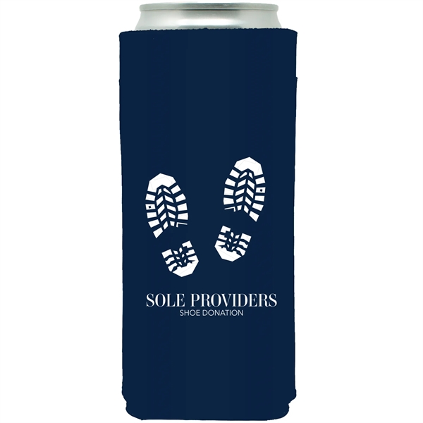 Keep slim cans cold & your brand bold with this trendy... from ASI 61966 HPG / HPG Gold Best Promotions USA