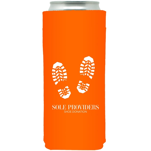 Keep slim cans cold & your brand bold with this trendy... from ASI 61966 HPG / HPG Gold Best Promotions USA