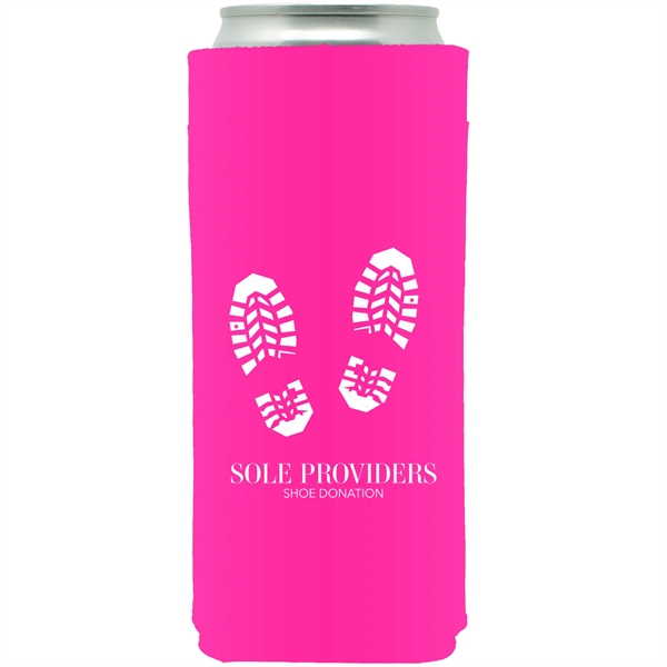 Keep slim cans cold & your brand bold with this trendy... from ASI 61966 HPG / HPG Gold Best Promotions USA