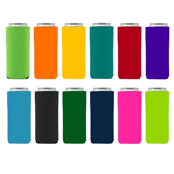 Keep slim cans cold & your brand bold with this trendy... from ASI 61966 HPG / HPG Gold Best Promotions USA