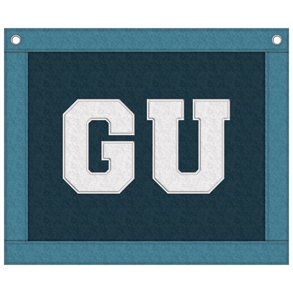 10" x 12" Appliqued Full Color Custom Felt Banner... from ASI 80228 Quinn