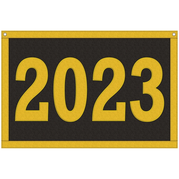 16" x 24" Appliqued Full Color Custom Felt Banner... from ASI 80228 Quinn