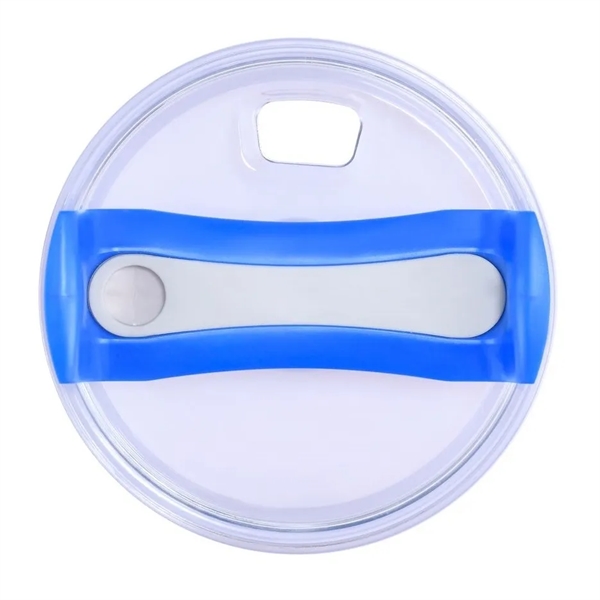 The lightweight Savvy 40 oz double wall insulated mug with straw... from ASI 99030 Zipline / Zipline®