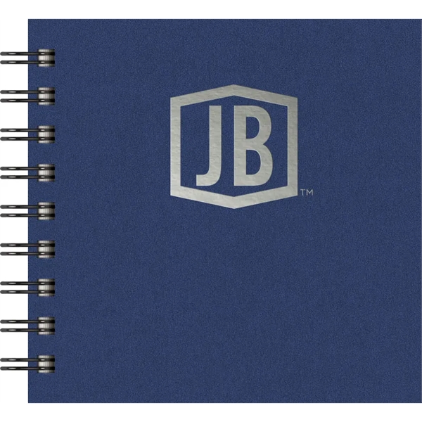 5" x 5" Prestige square notebook with foil imprint, 100 sheets... from ASI 91340 Journalbooks/Timeplanner Calendars