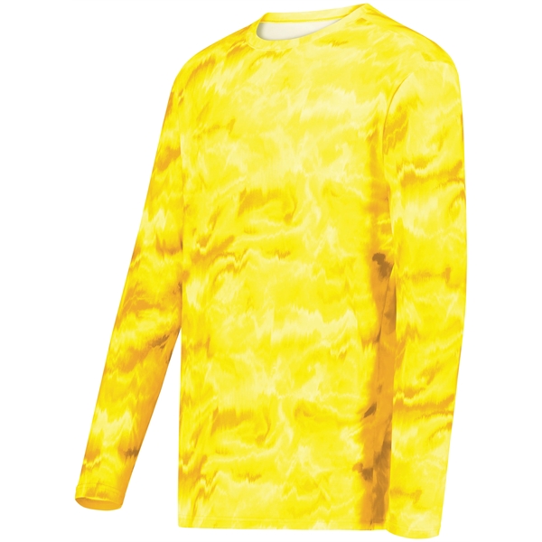 The Youth Cotton-Touch Poly Cloud Long Sleeve Tee is a classic... from ASI 37461 Augusta Sportswear / Holloway Sportswear