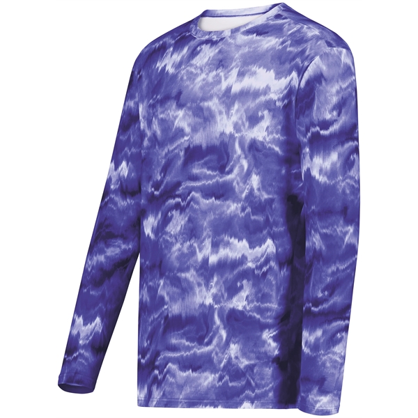 The Youth Cotton-Touch Poly Cloud Long Sleeve Tee is a classic... from ASI 37461 Augusta Sportswear / Holloway Sportswear