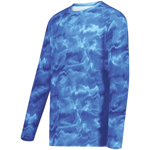 The Youth Cotton-Touch Poly Cloud Long Sleeve Tee is a classic... from ASI 37461 Augusta Sportswear / Holloway Sportswear