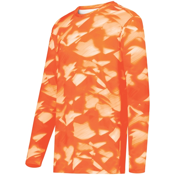 The Youth Cotton-Touch Poly Cloud Long Sleeve Tee is a classic... from ASI 37461 Augusta Sportswear / Holloway Sportswear