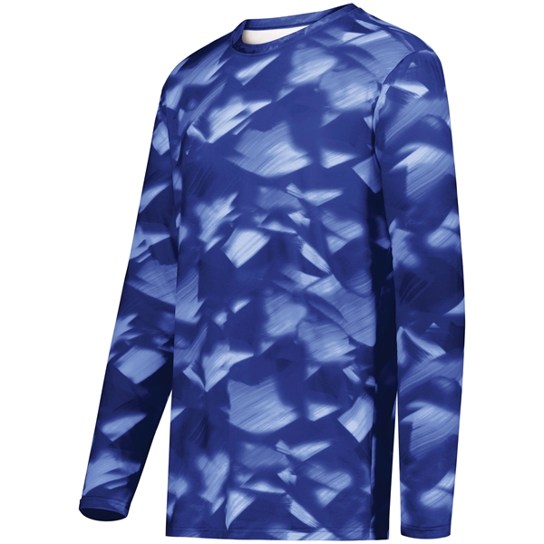 The Youth Cotton-Touch Poly Cloud Long Sleeve Tee is a classic... from ASI 37461 Augusta Sportswear / Holloway Sportswear