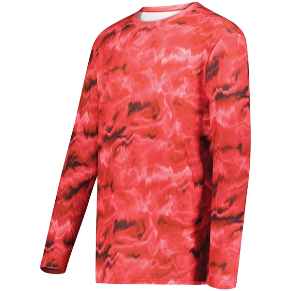 The Youth Cotton-Touch Poly Cloud Long Sleeve Tee is a classic... from ASI 37461 Augusta Sportswear / Holloway Sportswear