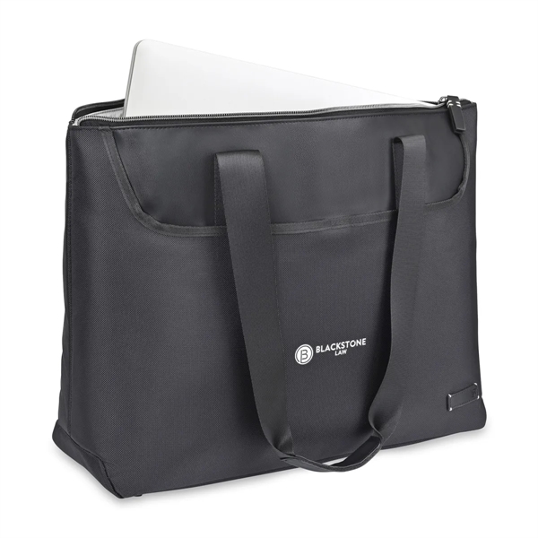 Arrive at work in style carrying the Lennox Laptop Tote.... from ASI 56070 Gemline / Gemline®
