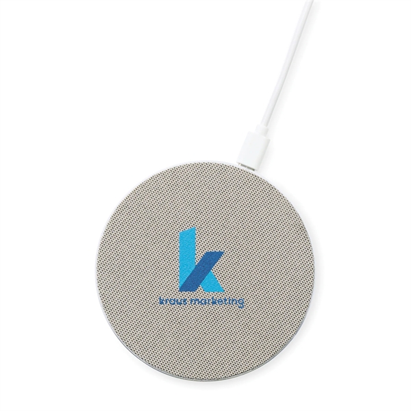 Charge your devices with the Auden Aluminum Fast Wireless Charging Pad... from ASI 56070 Gemline / Gemline®