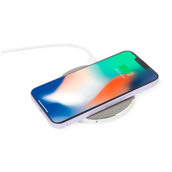 Charge your devices with the Auden Aluminum Fast Wireless Charging Pad... from ASI 56070 Gemline / Gemline®