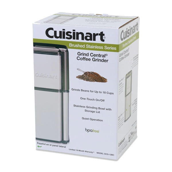 5" x 8" Cuisinart® Grind Central stainless steel coffee grinder with... from ASI 56070 Gemline / Gemline®