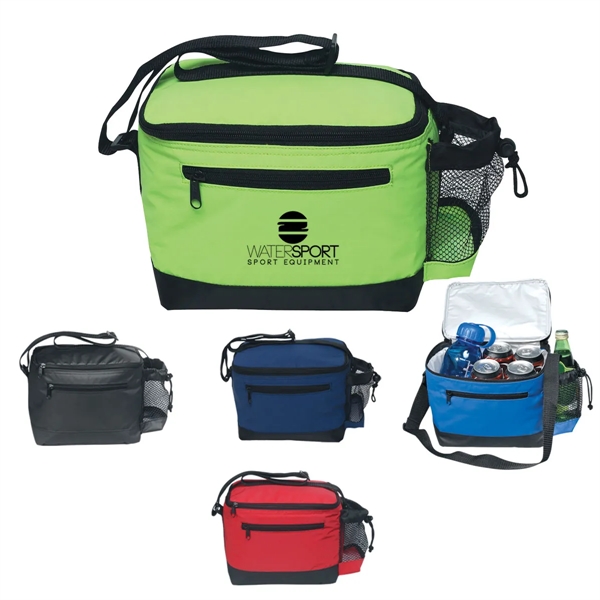 Six Pack Kooler Bag. Made Of 70D Nylon.  PEVA Lining.... from ASI 61125 Hit Promotional Products / Hit®