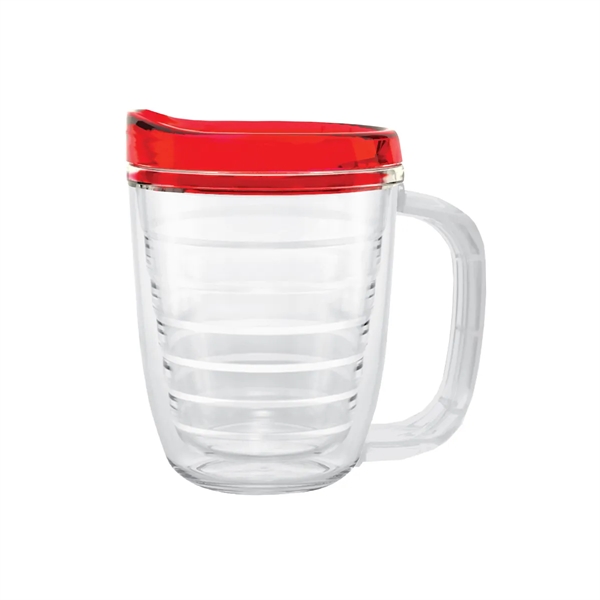 12 Tritan™ Coffee Mug With Lid Item #5623