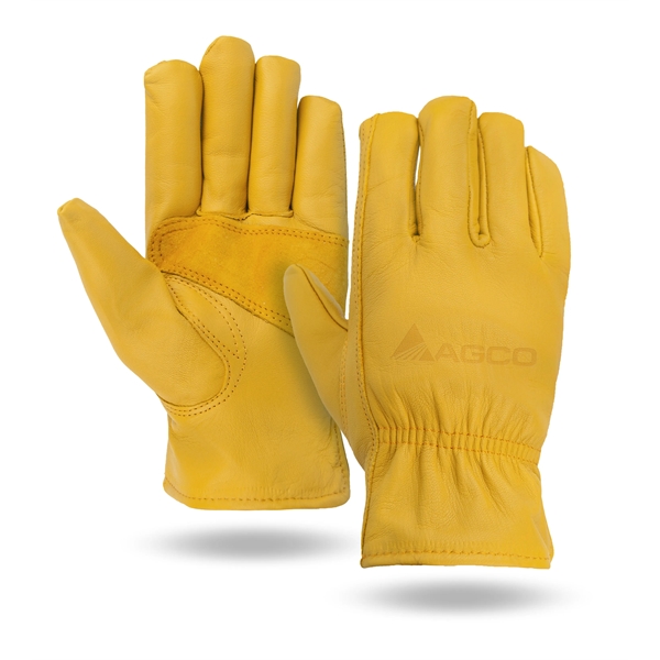 Premium grain goatskin leather gloves with Thinsulate lining... from ASI 62192 Illinois Glove Co / Honest Abe® Honest Abe Gloves