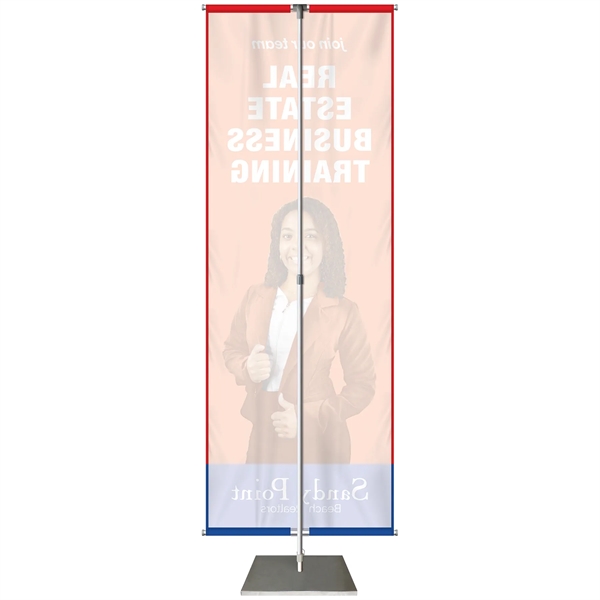 23" x 65" Display Stand with Knit Polyester Banner.... from ASI 80228 Quinn