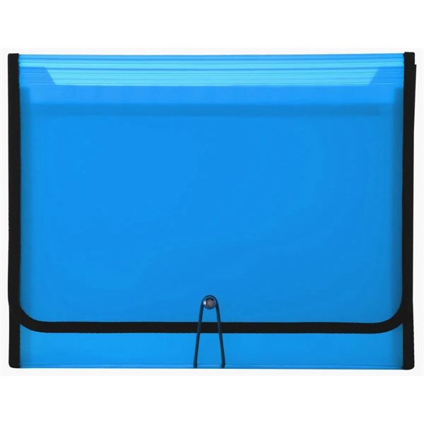 13 pocket accordion file w/ elastic & deluxe chrome button closure.... from ASI 40515 BILD Enterprises LLC / Ben-Line