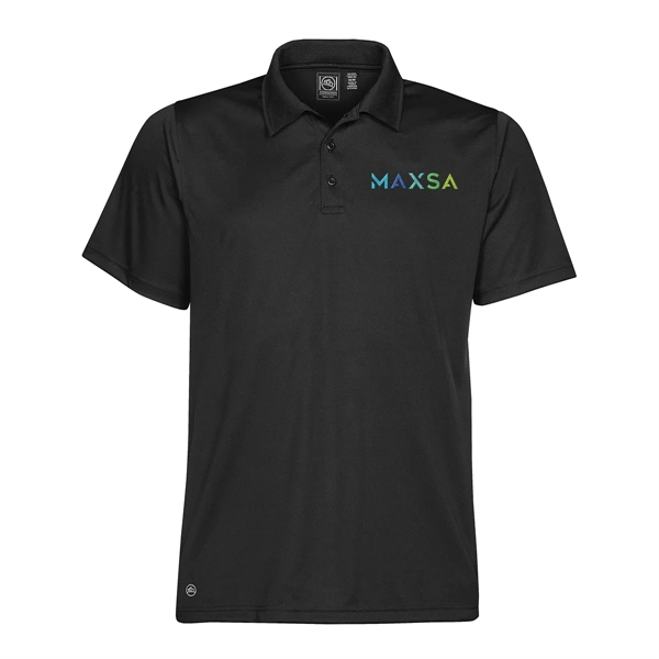Men's polo with moisture-wicking and snag-resistant fabric, a UPF rating of... from ASI 61125 Hit Promotional Products / Hit®