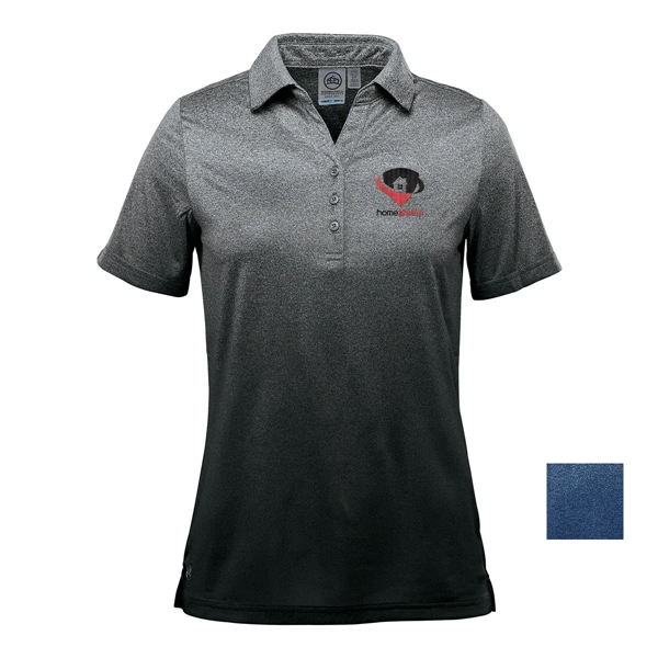 Women's polo with a moisture-management design, snag-resistant fabric, a 3-button placket,... from ASI 61125 Hit Promotional Products / Hit®