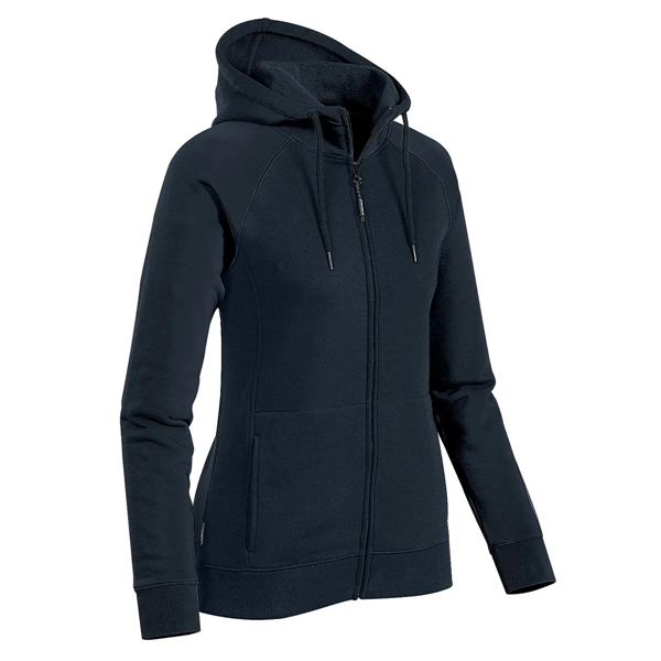 Women's hoody with an attached hood, adjustable drawcord, kanga pocket and... from ASI 61125 Hit Promotional Products / Hit®