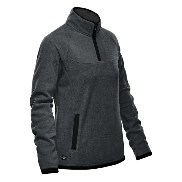 Women's fleece top with a 1/4 zip high collar, a kanga... from ASI 61125 Hit Promotional Products / Hit®