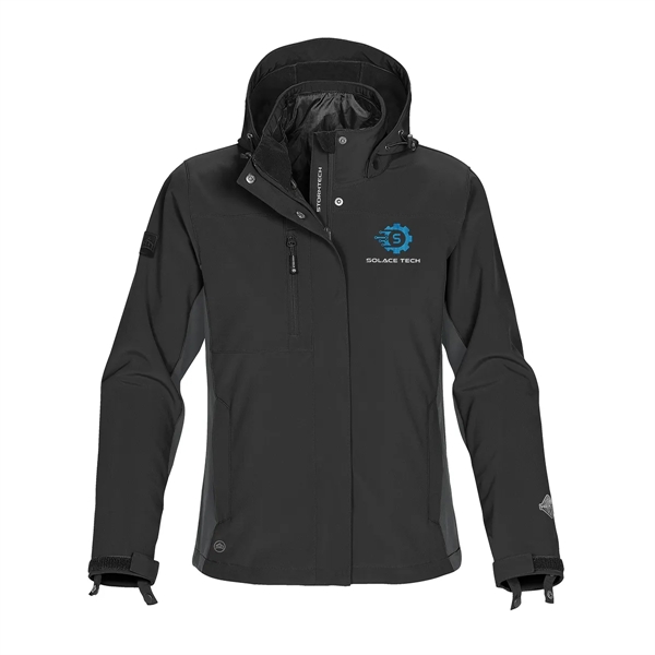 Women's jacket with a waterproof design, adjustable hood, adjustable cuffs, media... from ASI 61125 Hit Promotional Products / Hit®