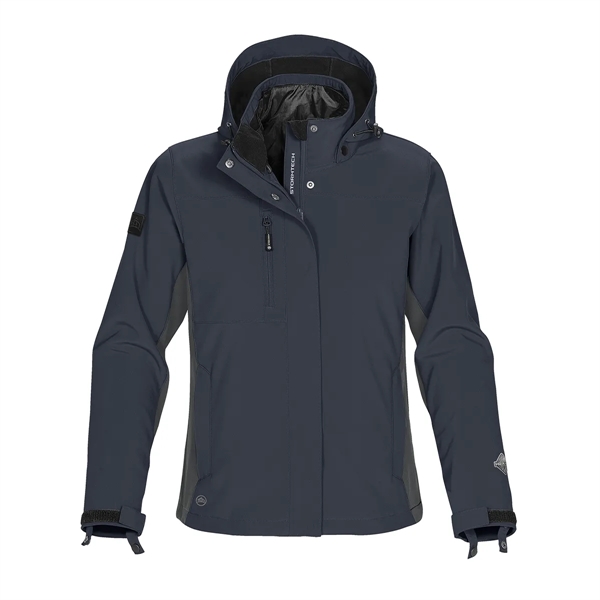 Women's jacket with a waterproof design, adjustable hood, adjustable cuffs, media... from ASI 61125 Hit Promotional Products / Hit®