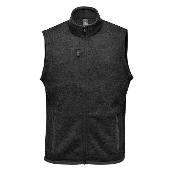 Men's zip-up vest with a brushed interior, zippered chest pocket, hand... from ASI 61125 Hit Promotional Products / Hit®