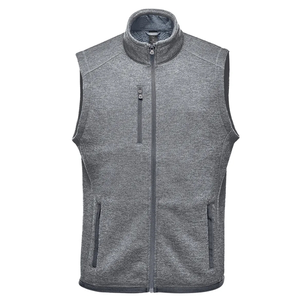 Men's zip-up vest with a brushed interior, zippered chest pocket, hand... from ASI 61125 Hit Promotional Products / Hit®