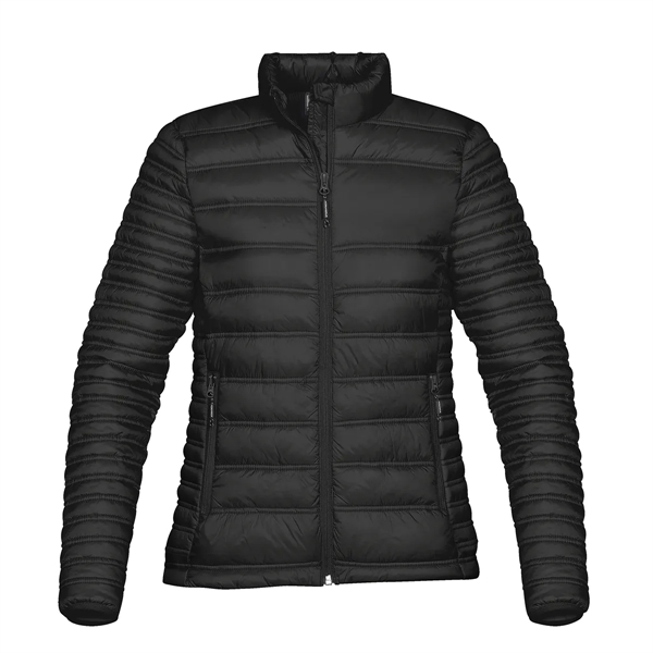 Women's thermal jacket with an outer shell, quilted body, elasticized cuffs,... from ASI 61125 Hit Promotional Products / Hit®