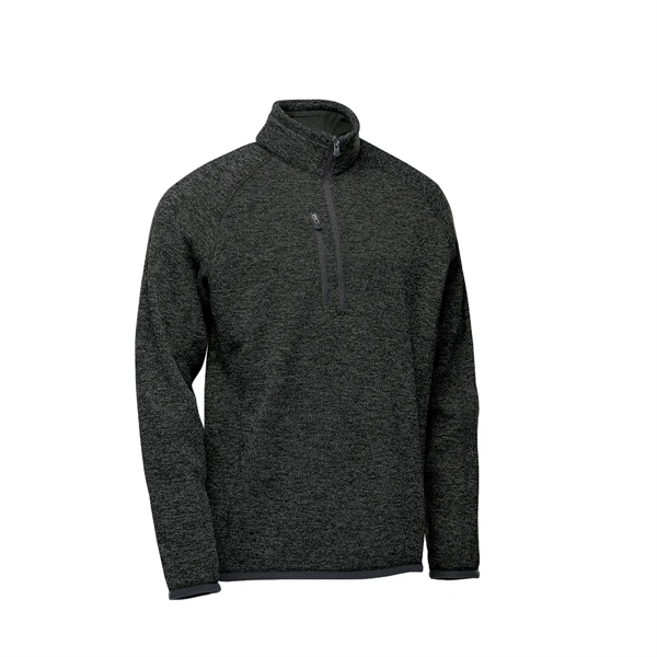 Men's pullover with a 1/4 zip front, brushed interior, zippered chest... from ASI 61125 Hit Promotional Products / Hit®