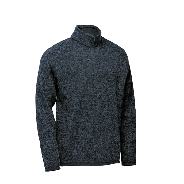 Men's pullover with a 1/4 zip front, brushed interior, zippered chest... from ASI 61125 Hit Promotional Products / Hit®