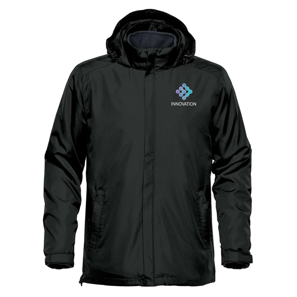 3-in-1 men's jacket with an outer shell, water-repellent finish, zip-out polyester... from ASI 61125 Hit Promotional Products / Hit®