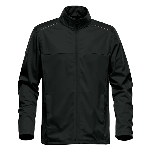 Men's softshell jacket with a breathable outer shell, water-repellent finish, reflective... from ASI 61125 Hit Promotional Products / Hit®