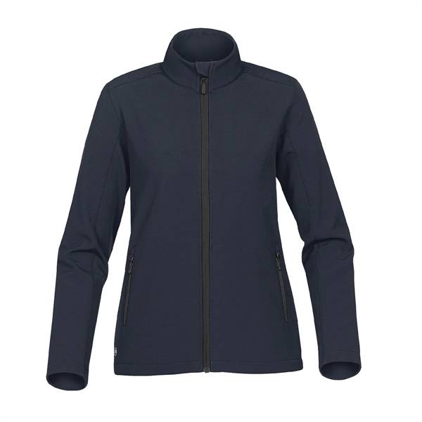 Women's softshell jacket with zippered brushed tricot pockets and chin saver.... from ASI 61125 Hit Promotional Products / Hit®