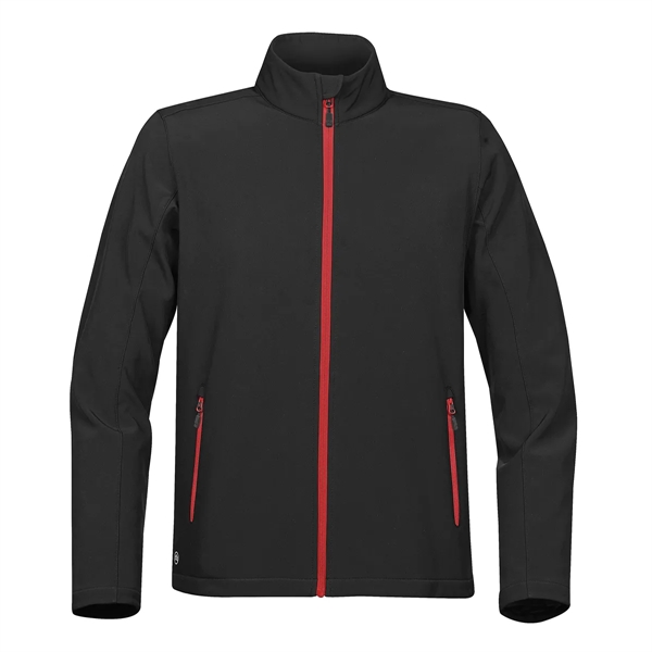 Men's softshell jacket with zippered brushed tricot pockets, chin saver and... from ASI 61125 Hit Promotional Products / Hit®