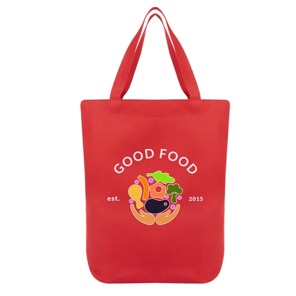 4" x 18" x 15.5" cotton tote bag with handles and... from ASI 61125 Hit Promotional Products / Hit®