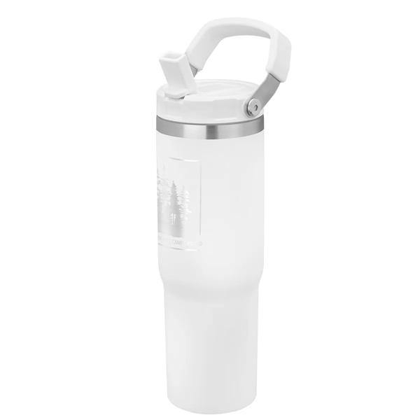 28oz Urban Peak® Pinnacle Flip Straw Tumbler... from ASI 89320 Starline USA Inc