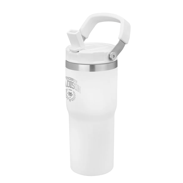 20oz Urban Peak® Pinnacle Flip Straw Tumbler... from ASI 89320 Starline USA Inc