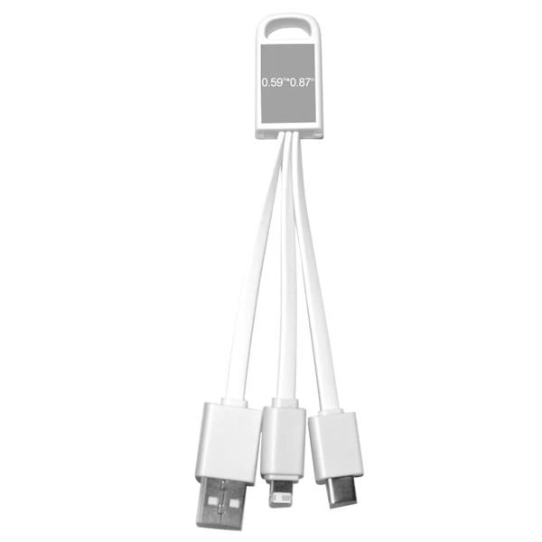 3-in-1 tips compatible with all devices, total 3 cables, one cable... from ASI 90154 Sunjoy Group Inc