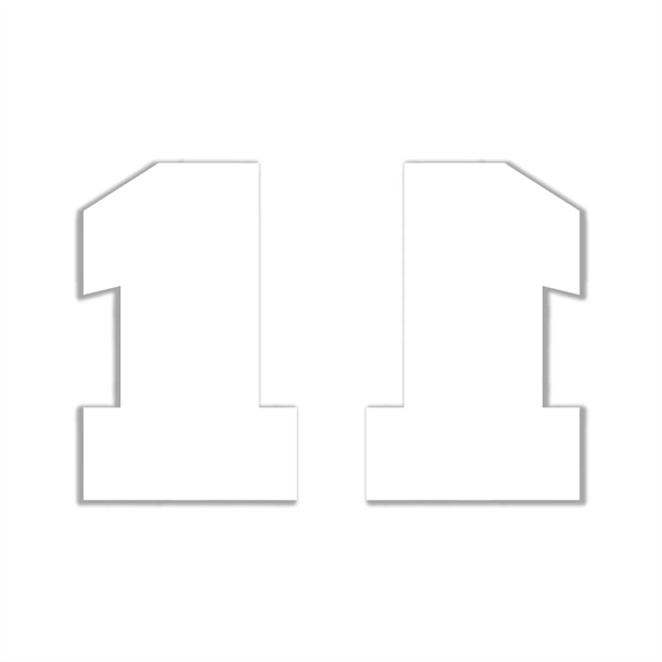 Number one shape stickless hand fan printed on 16 point coated... from ASI 93520 Ventura Inc