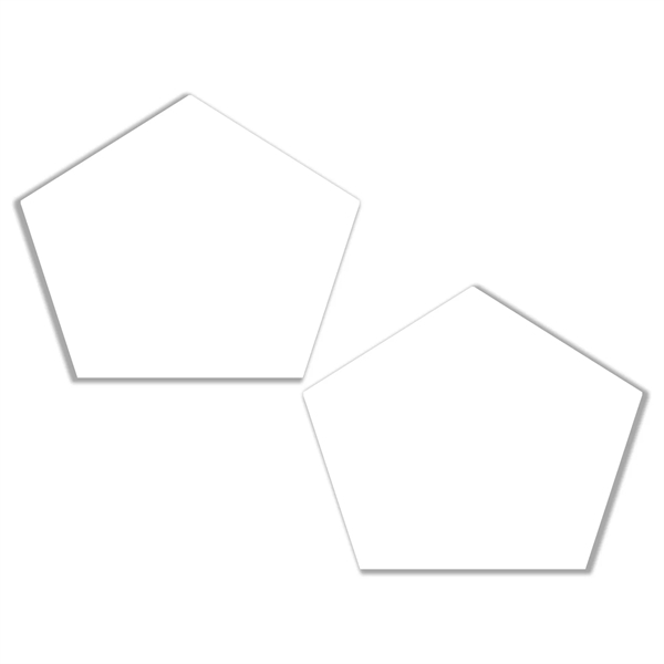 Church shape stickless hand fan printed on 16 point coated board... from ASI 93520 Ventura Inc