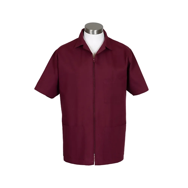 Unisex zipper smock designed with a left chest pocket, 2 lower... from ASI 36558 Aprons, Etc.