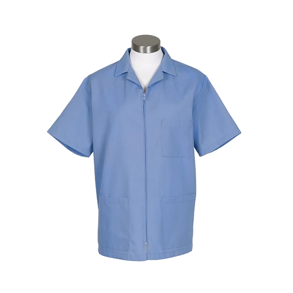 Unisex zipper smock designed with a left chest pocket, 2 lower... from ASI 36558 Aprons, Etc.