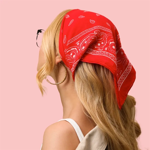 Full Color Promotional Bandana - Our Full-Color Twist on a Classic!!... from ASI 67557 LimeLight Ent
